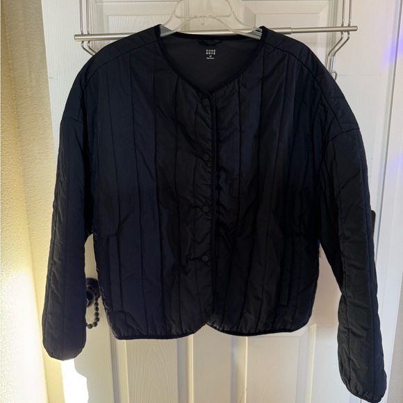 Good Move Jackets & Blazers - Good Move Quilted Black Jacket